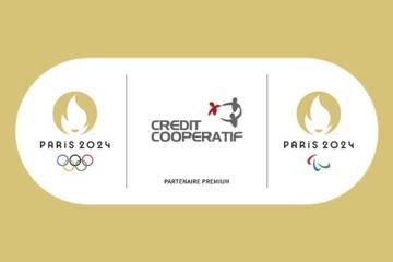 Logo Crédit Coopératif / Paris 2024